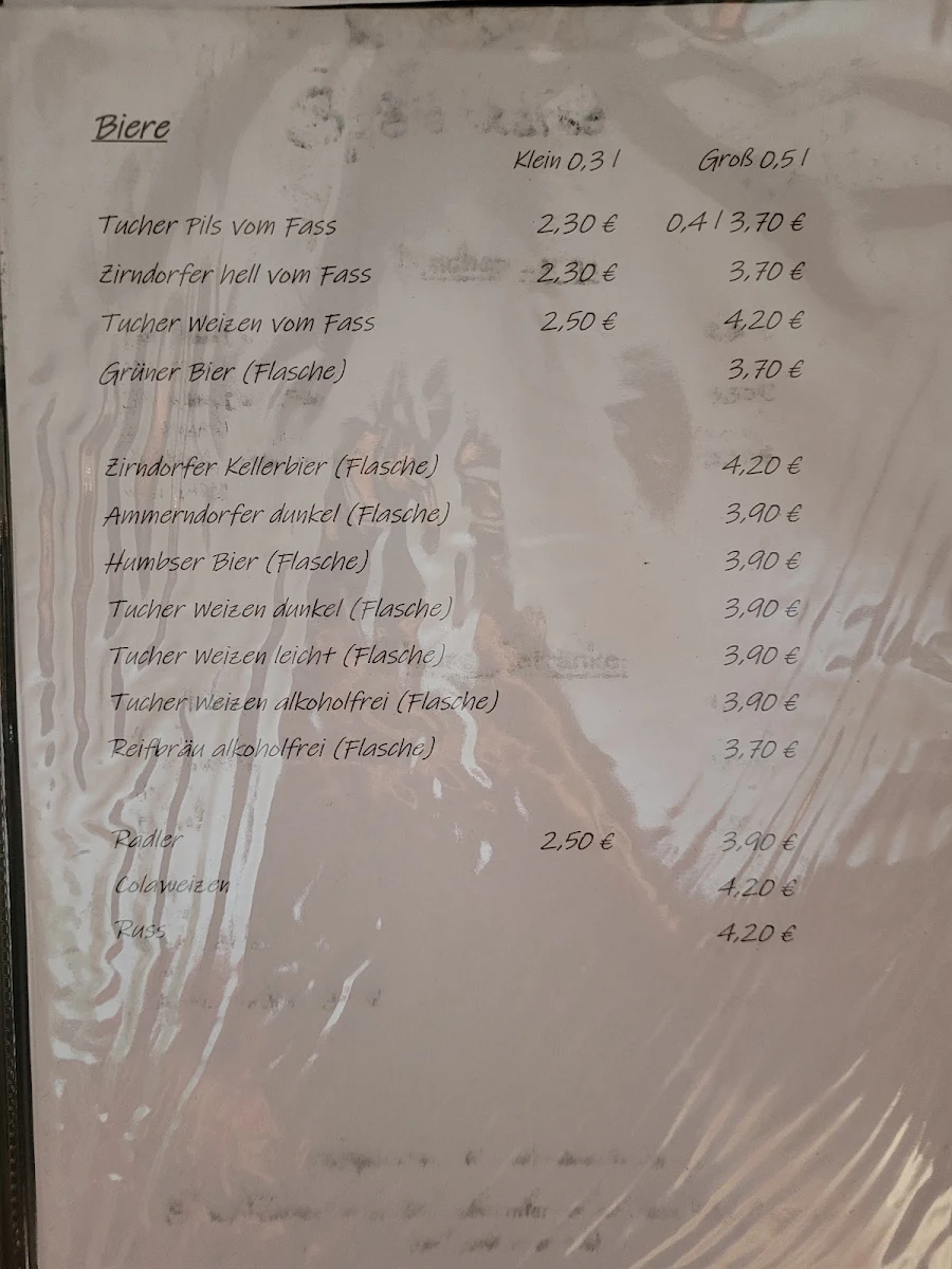 Speisekarte photo 2