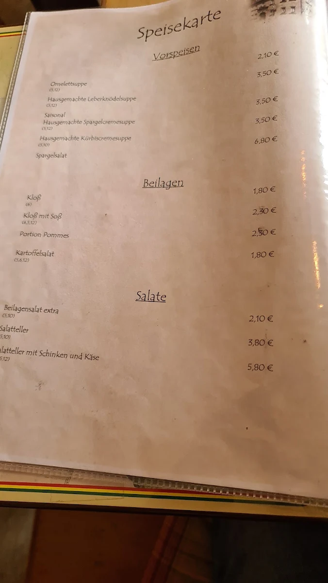 Speisekarte photo 8