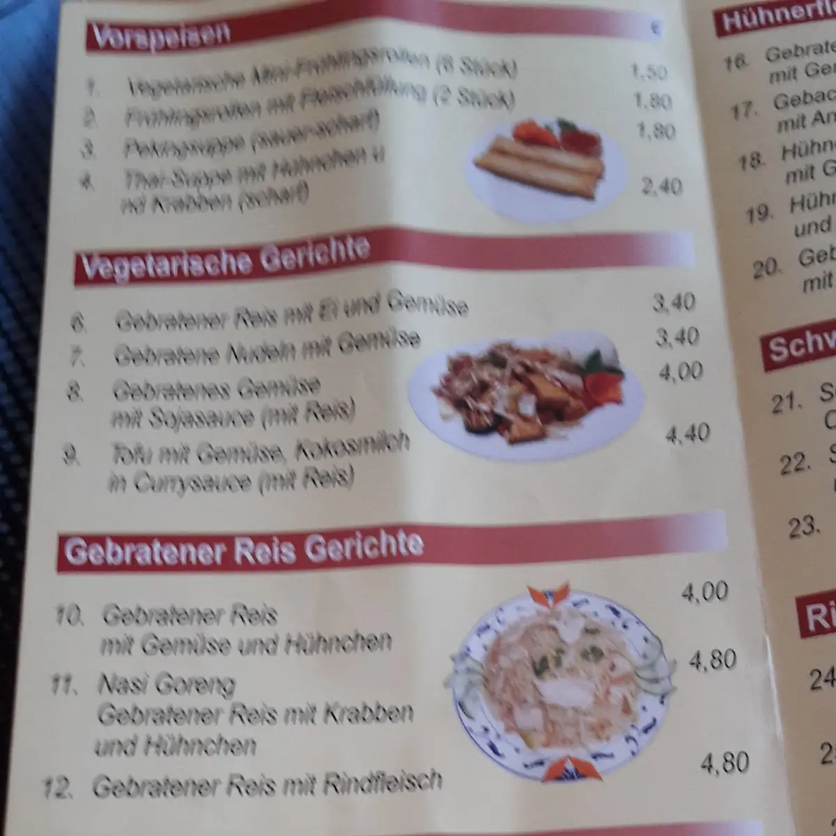 Speisekarte photo 5