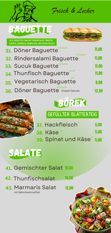 Speisekarte photo 3