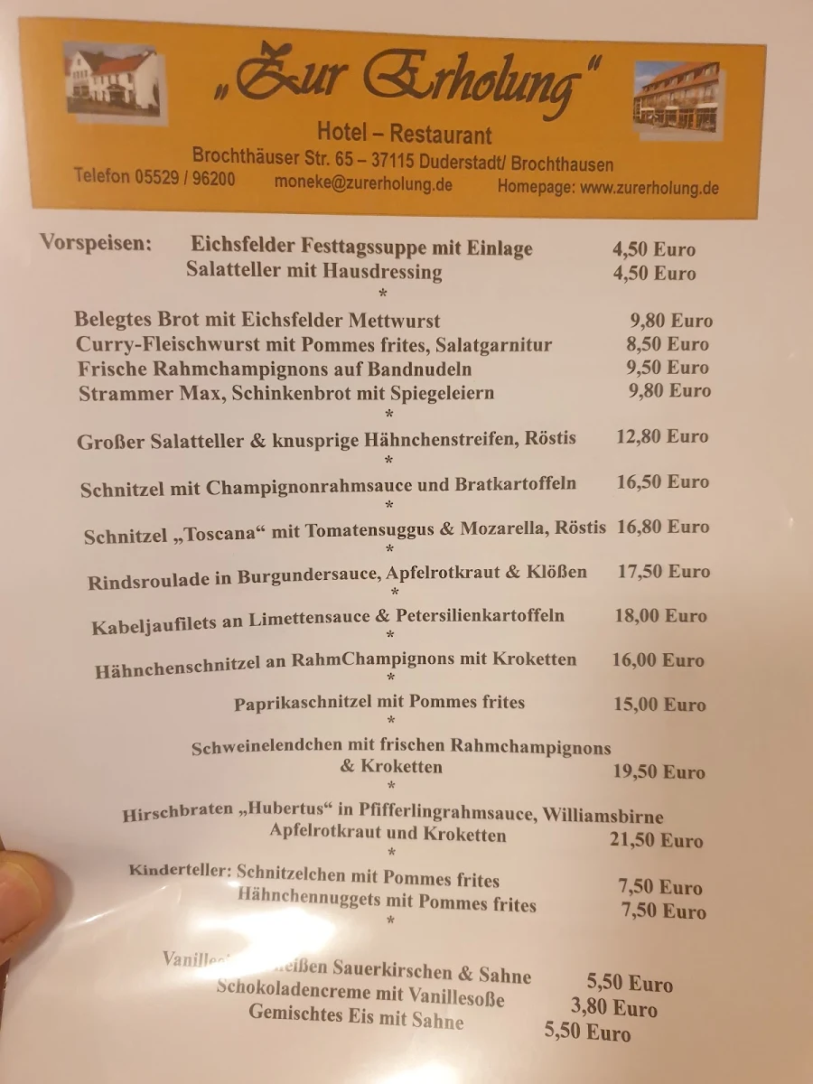 Speisekarte photo 3