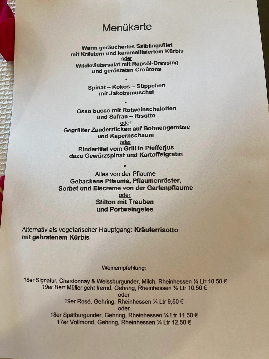 Speisekarte photo 2