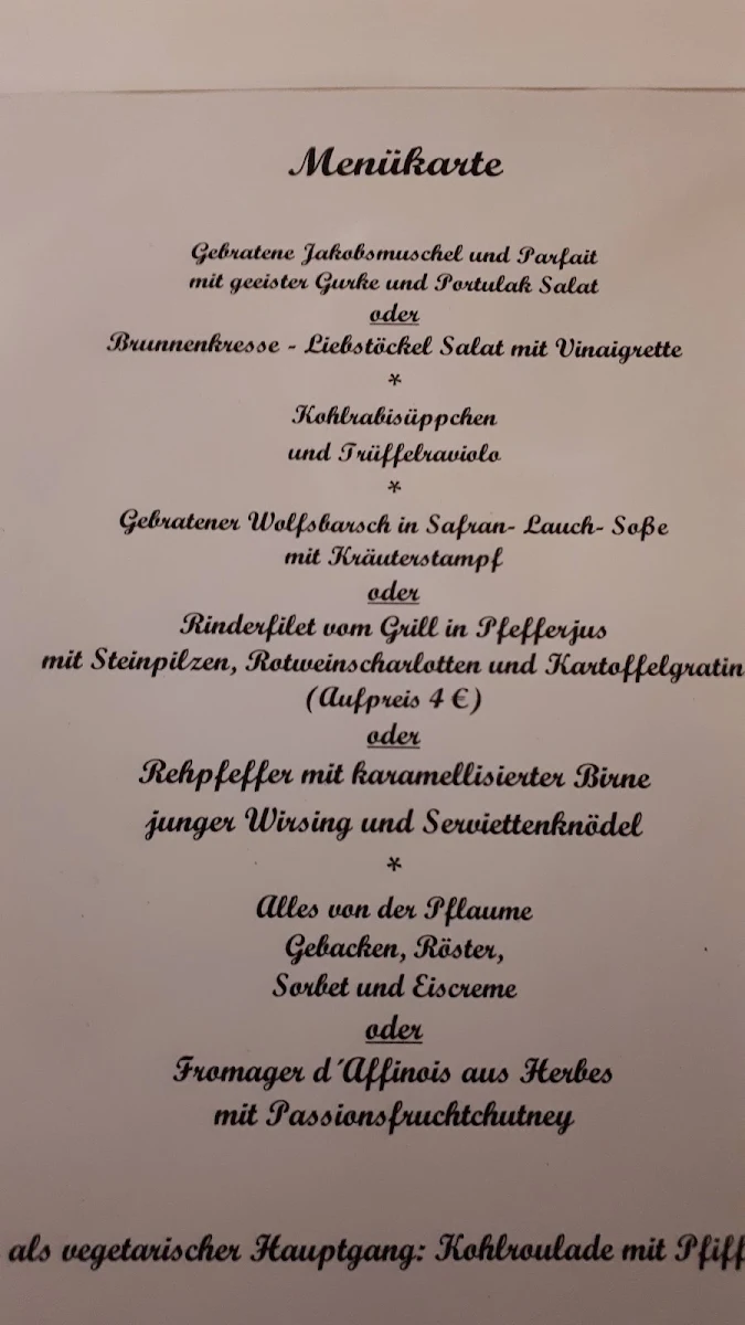 Speisekarte photo 5