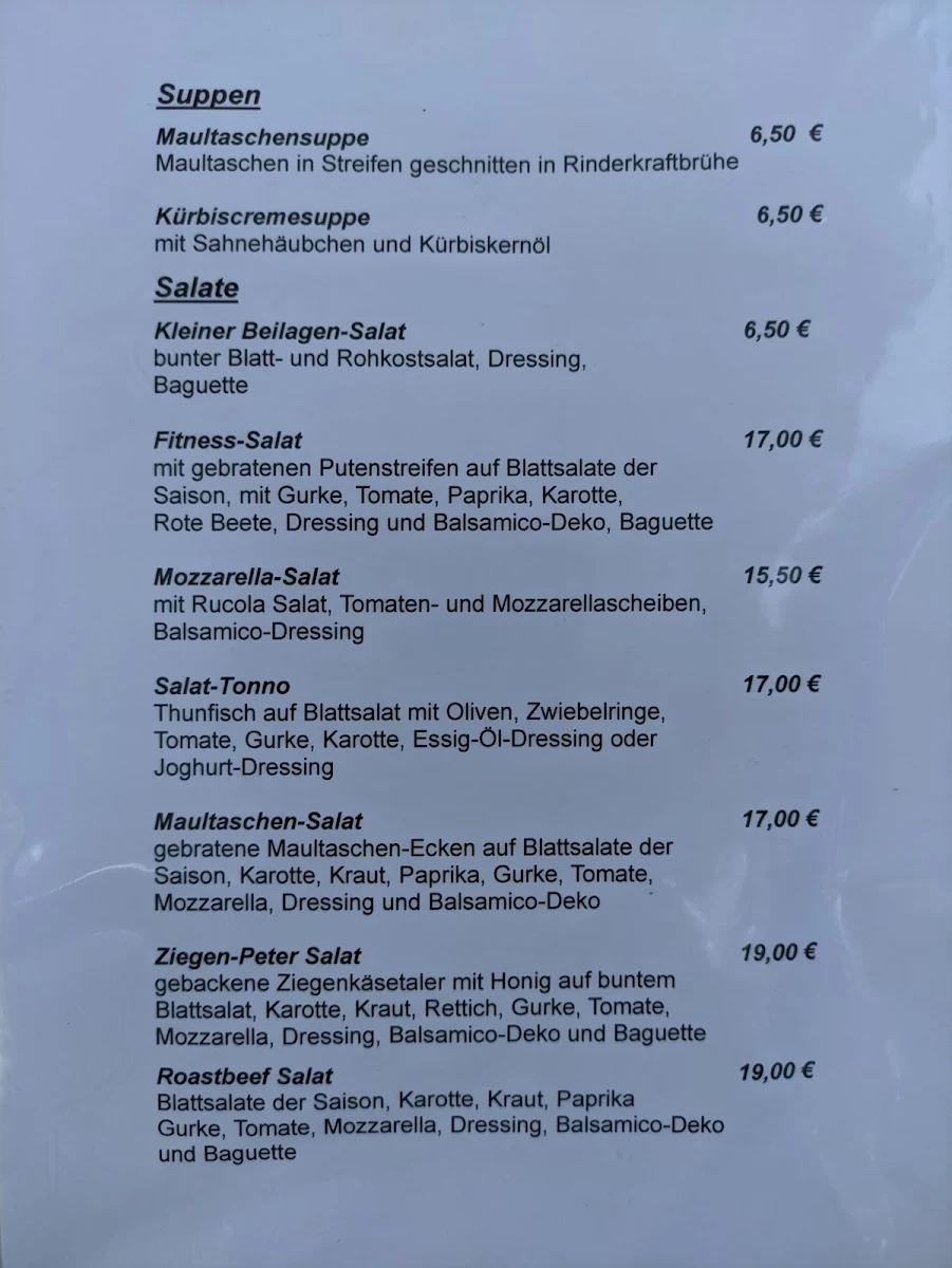 Speisekarte photo 2