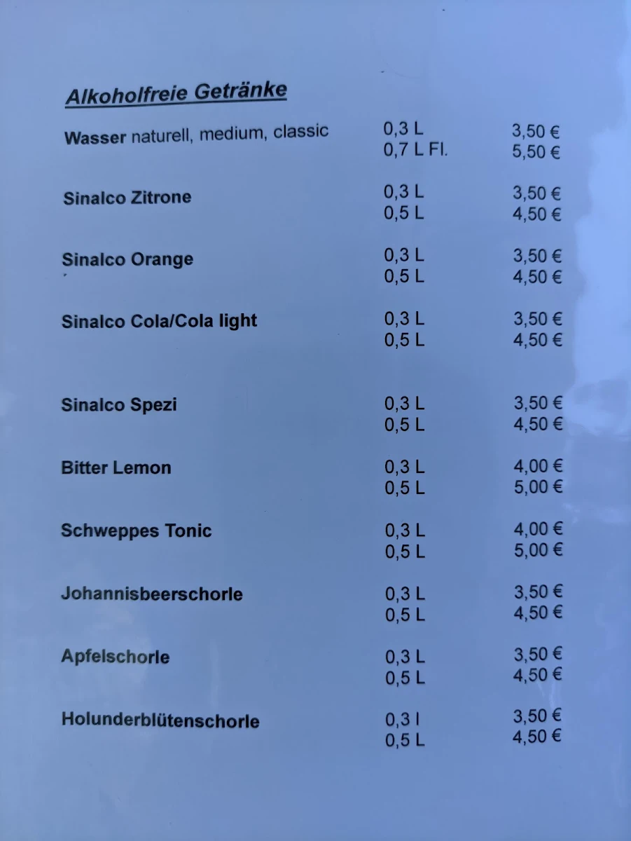 Speisekarte photo 3