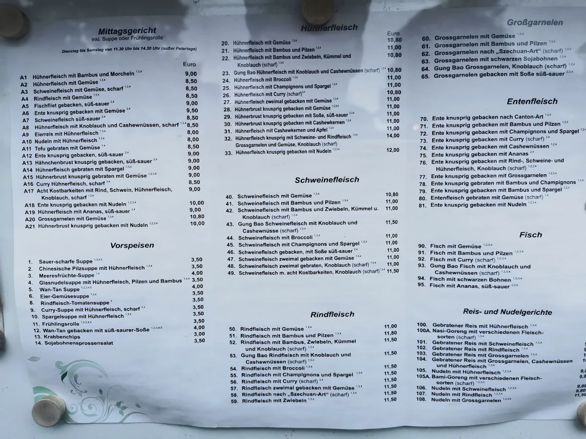 Speisekarte photo 5