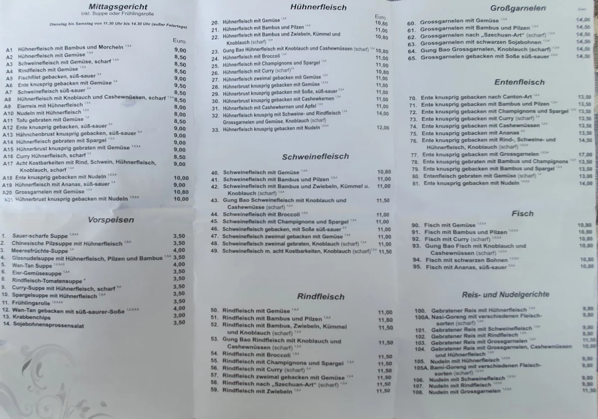 Speisekarte photo 8