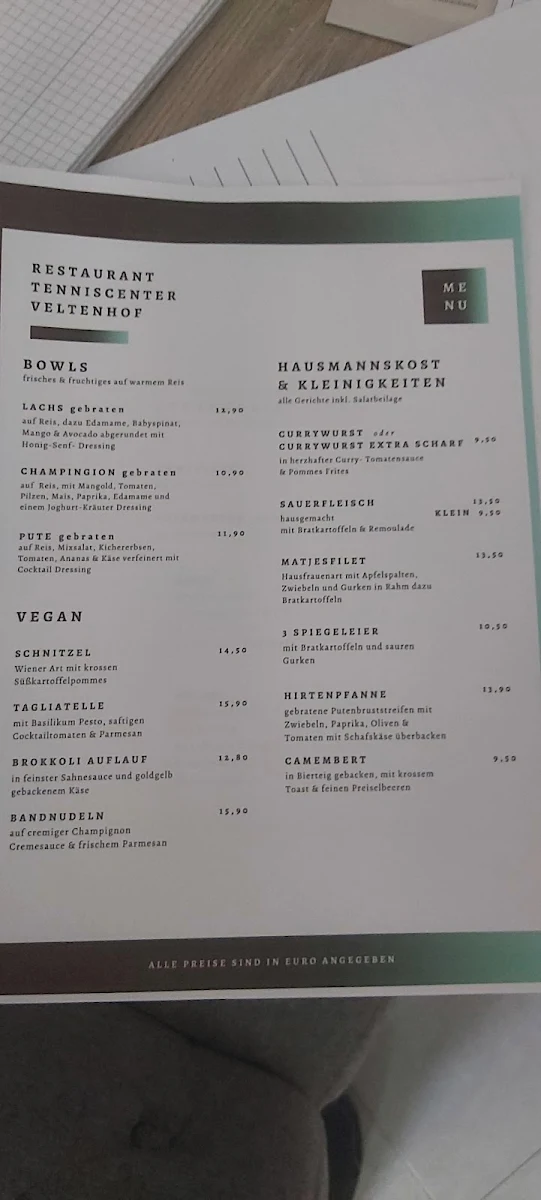 Speisekarte photo 2