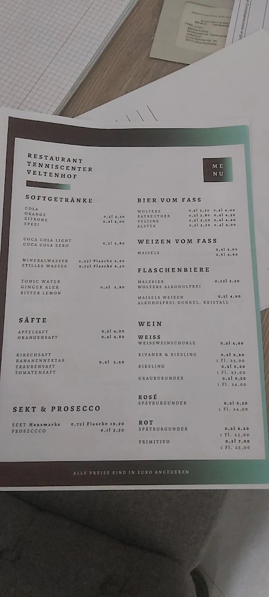 Speisekarte photo 3
