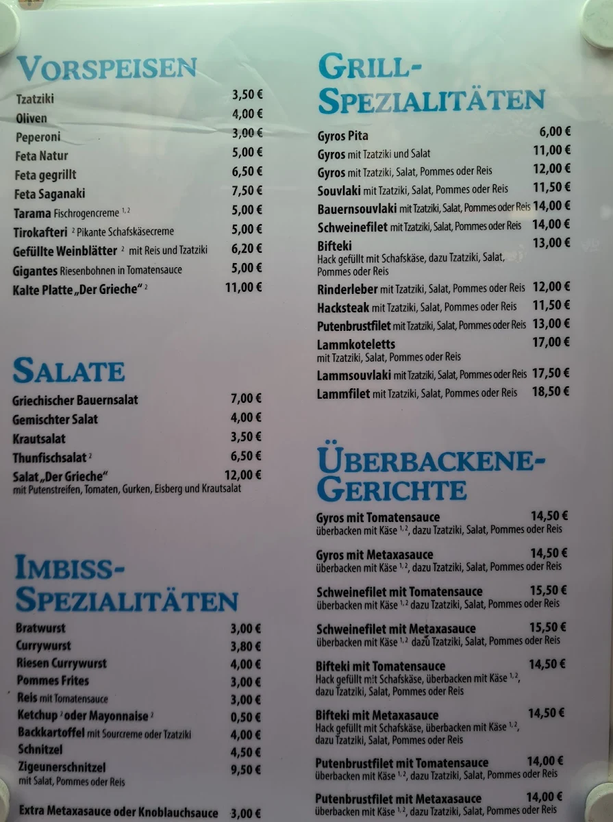 Speisekarte photo 2