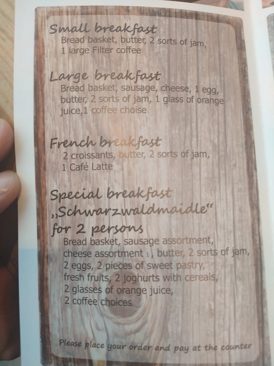 Speisekarte photo 6