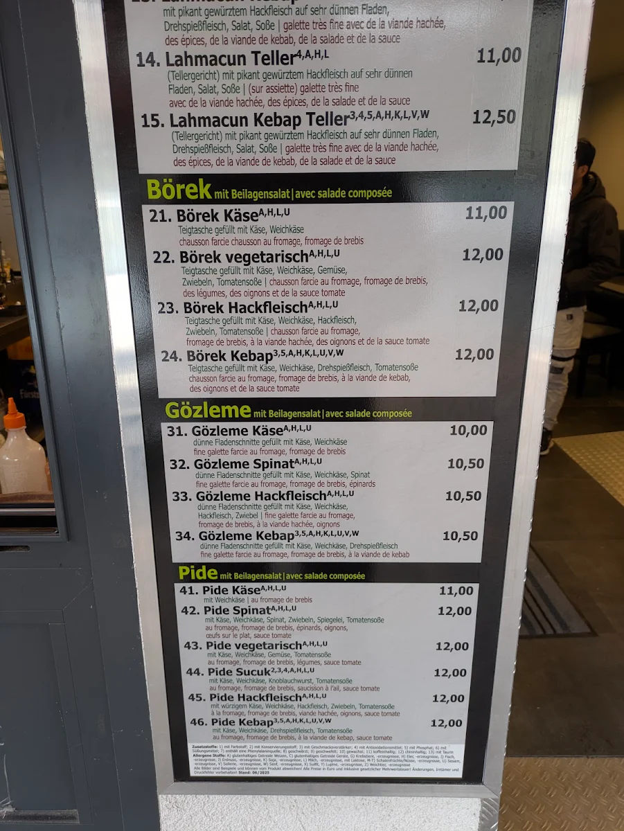 Speisekarte photo 1