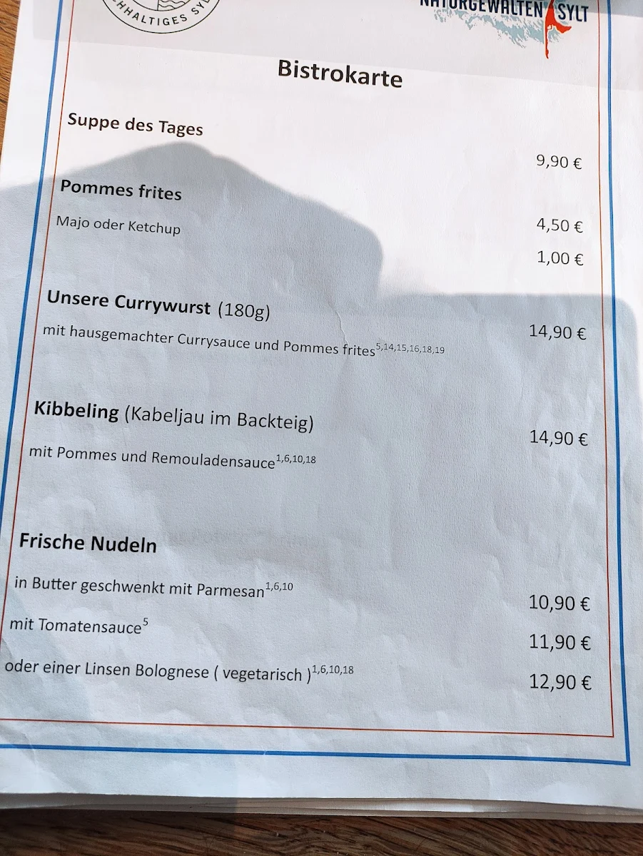 Speisekarte photo 1