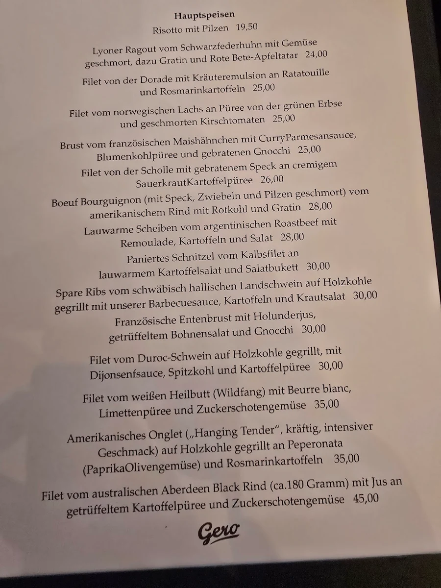 Speisekarte photo 1