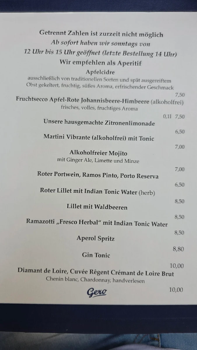 Speisekarte photo 3