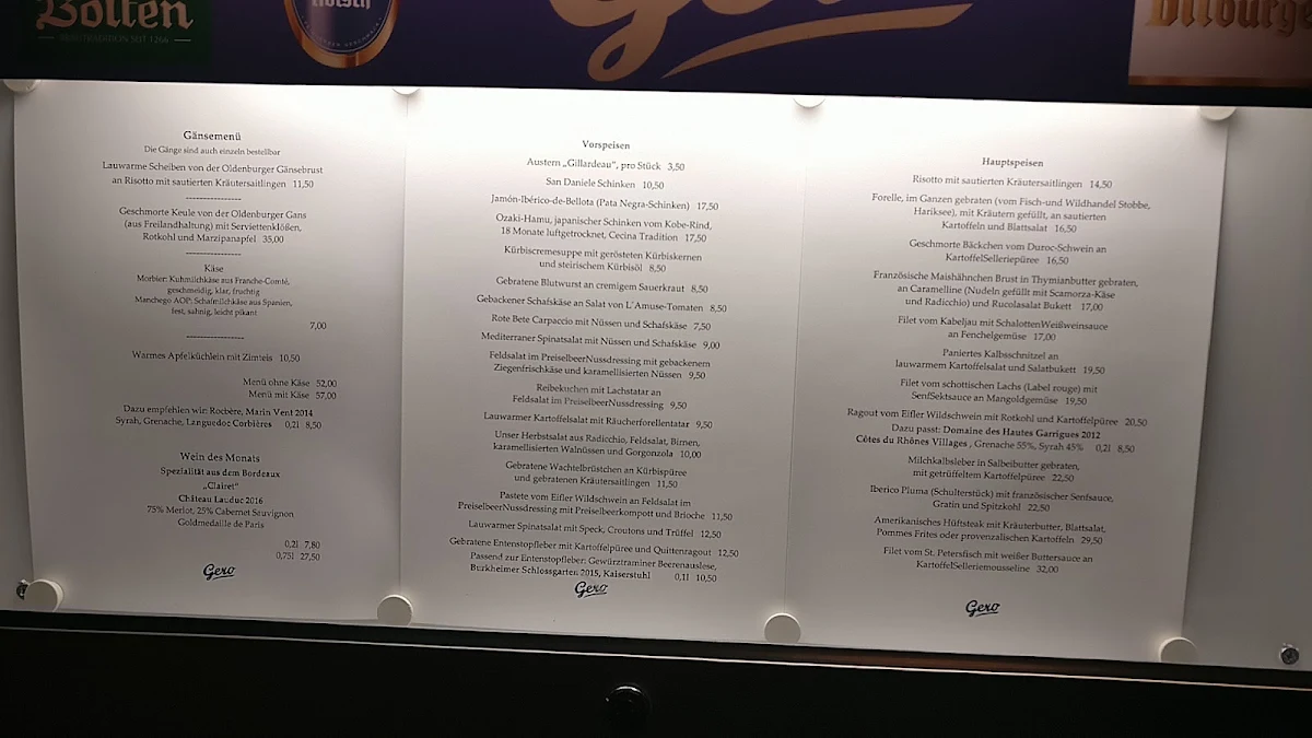 Speisekarte photo 5