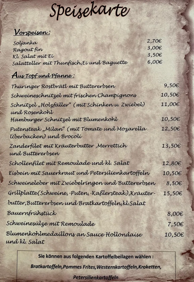 Speisekarte photo 2