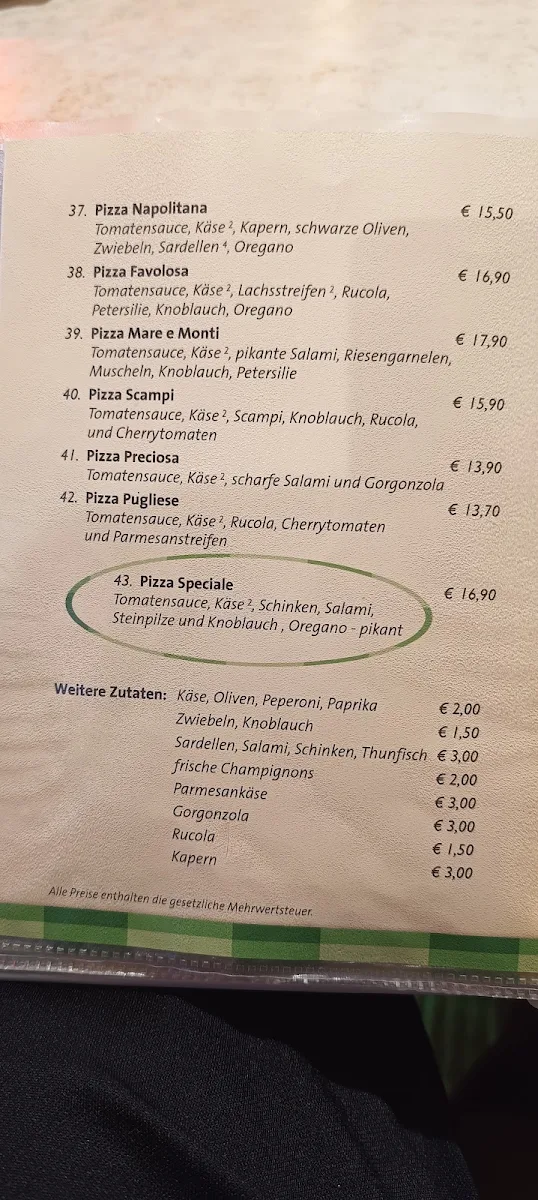Speisekarte photo 5