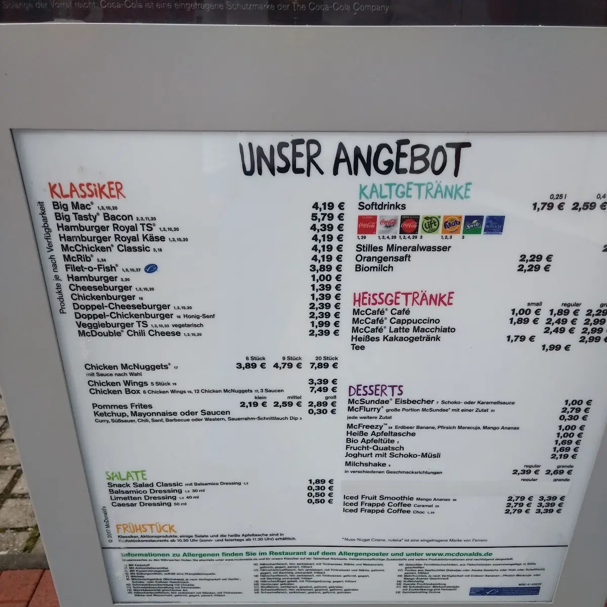 Speisekarte photo 8