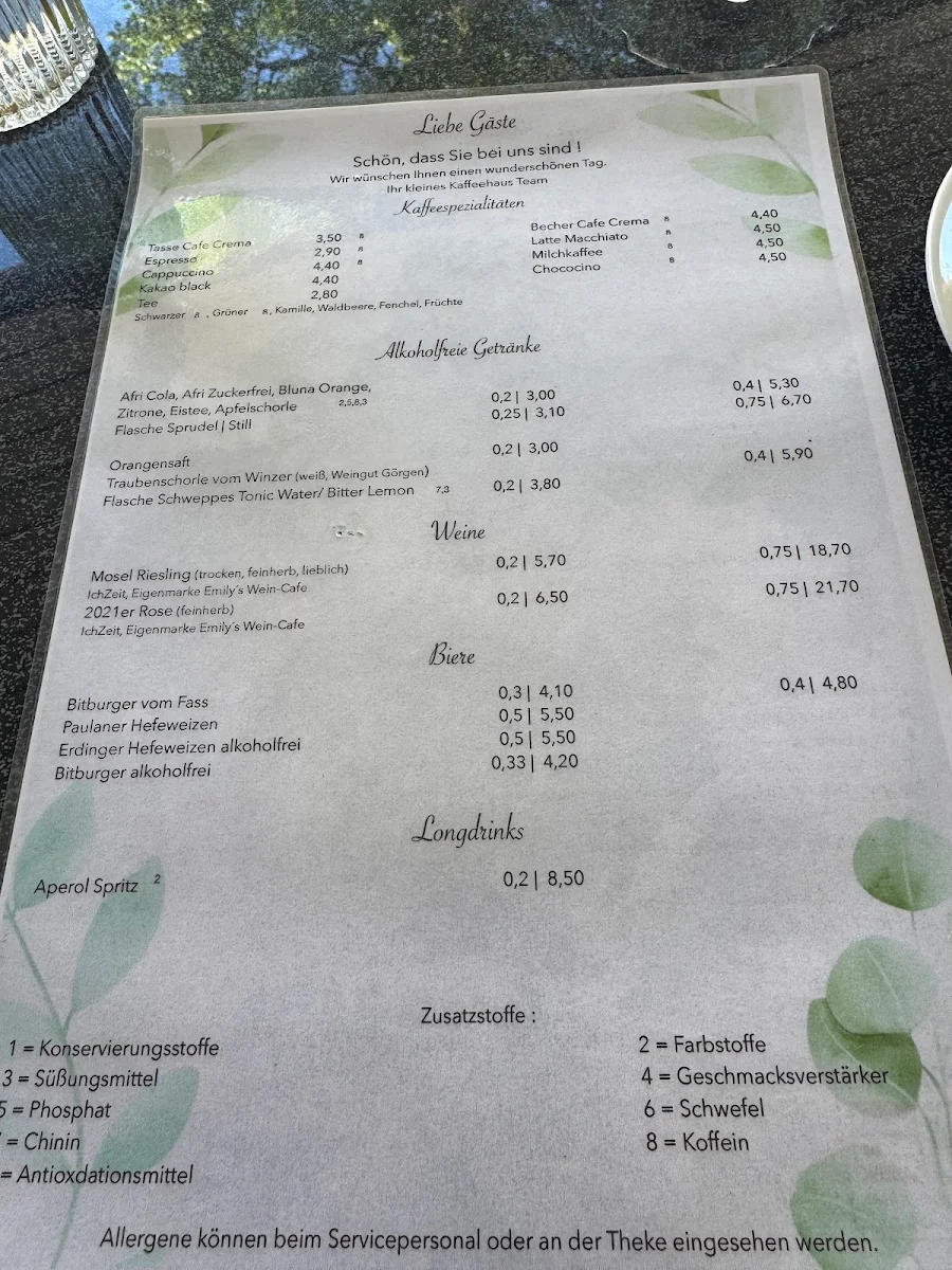Speisekarte photo 3