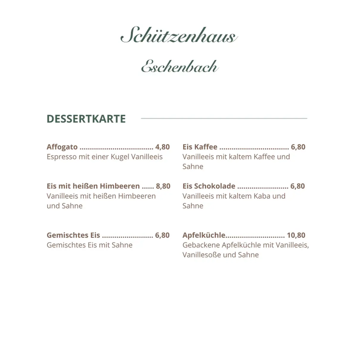 Speisekarte photo 9