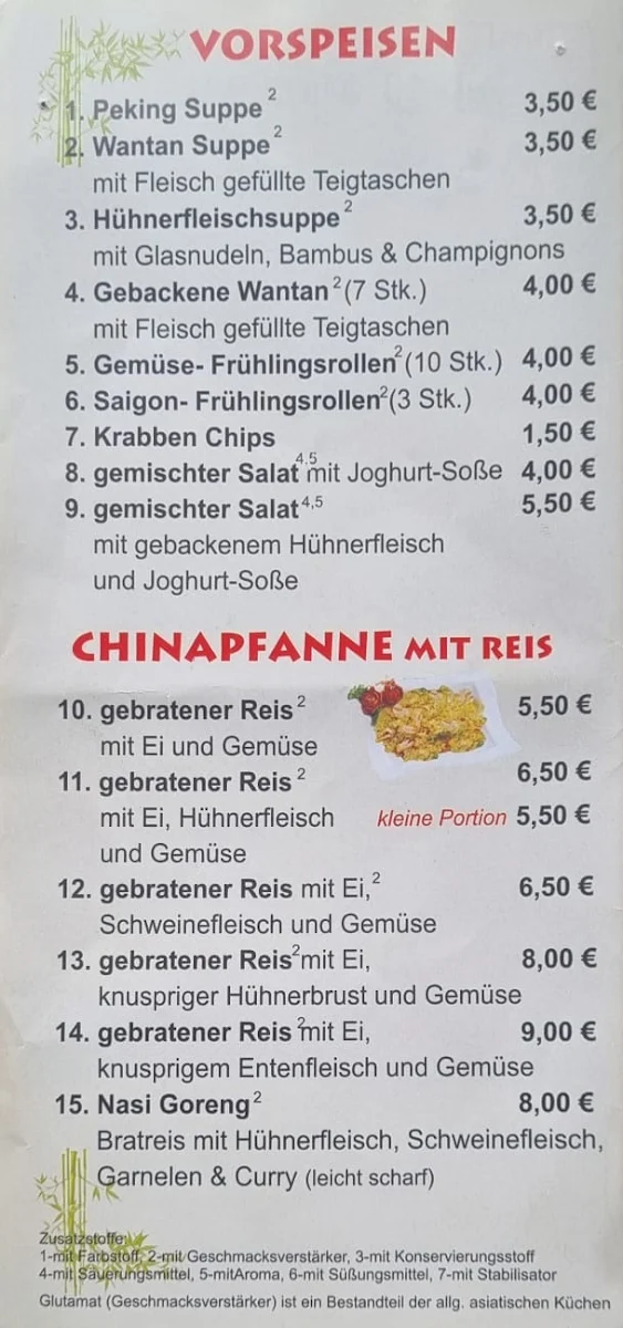 Speisekarte photo 3