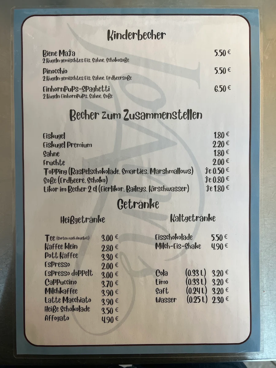 Speisekarte photo 1