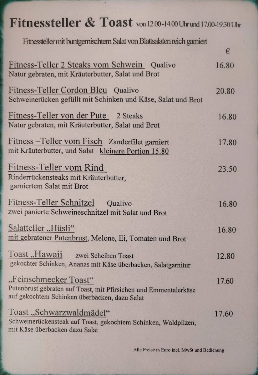 Speisekarte photo 3