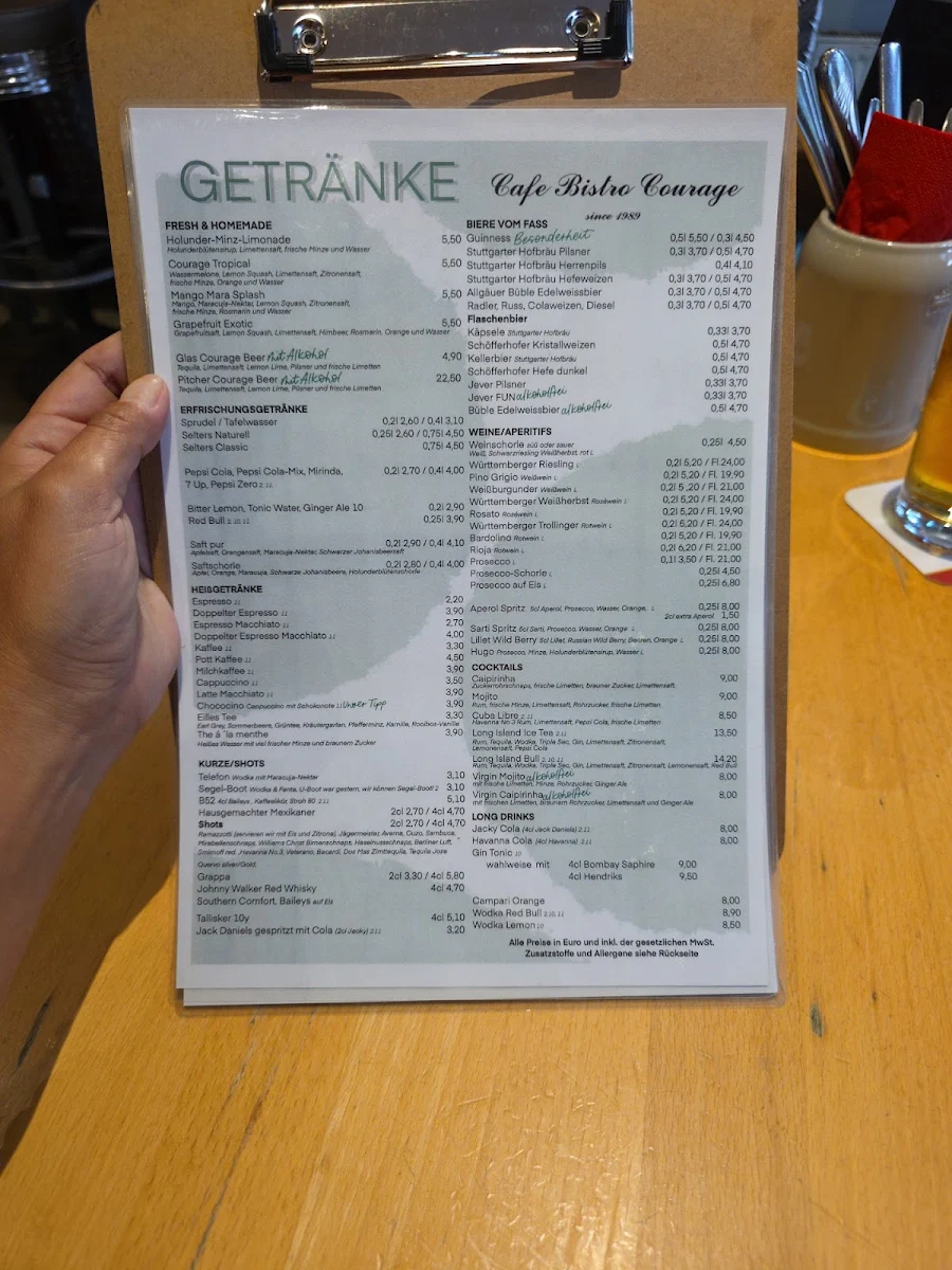 Speisekarte photo 5