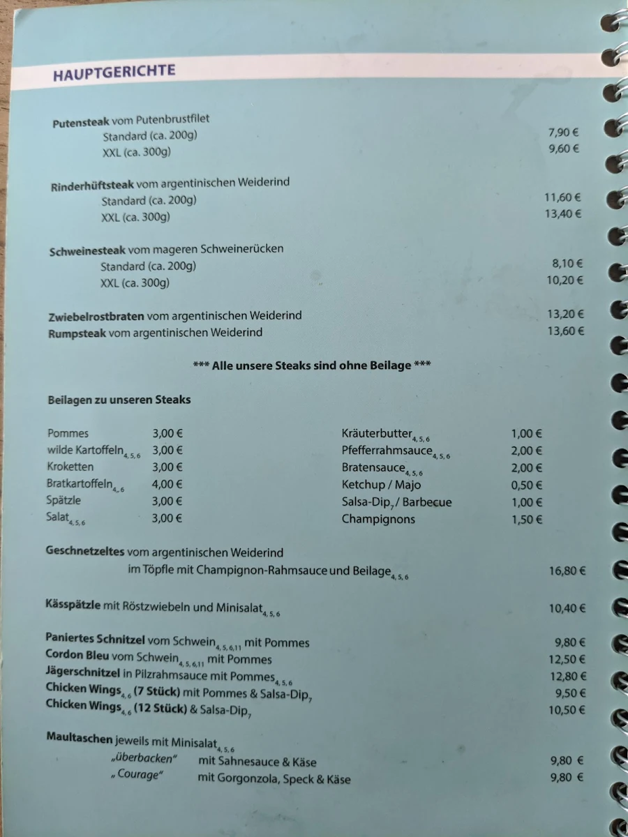Speisekarte photo 8