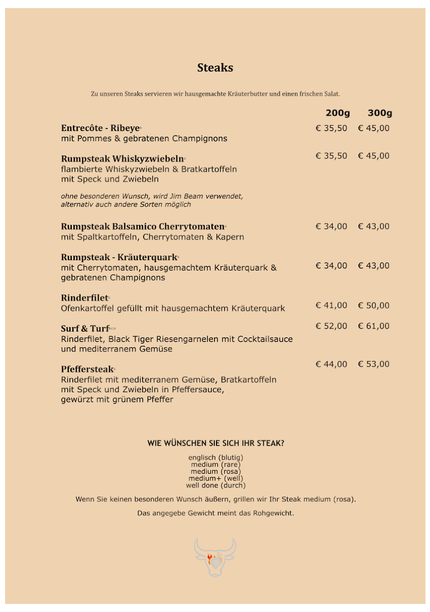 Speisekarte photo 6