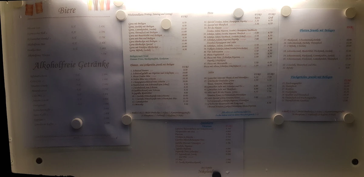 Speisekarte photo 1