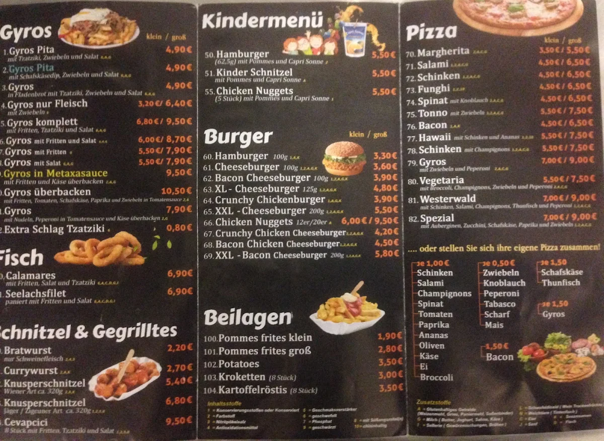 Speisekarte photo 5