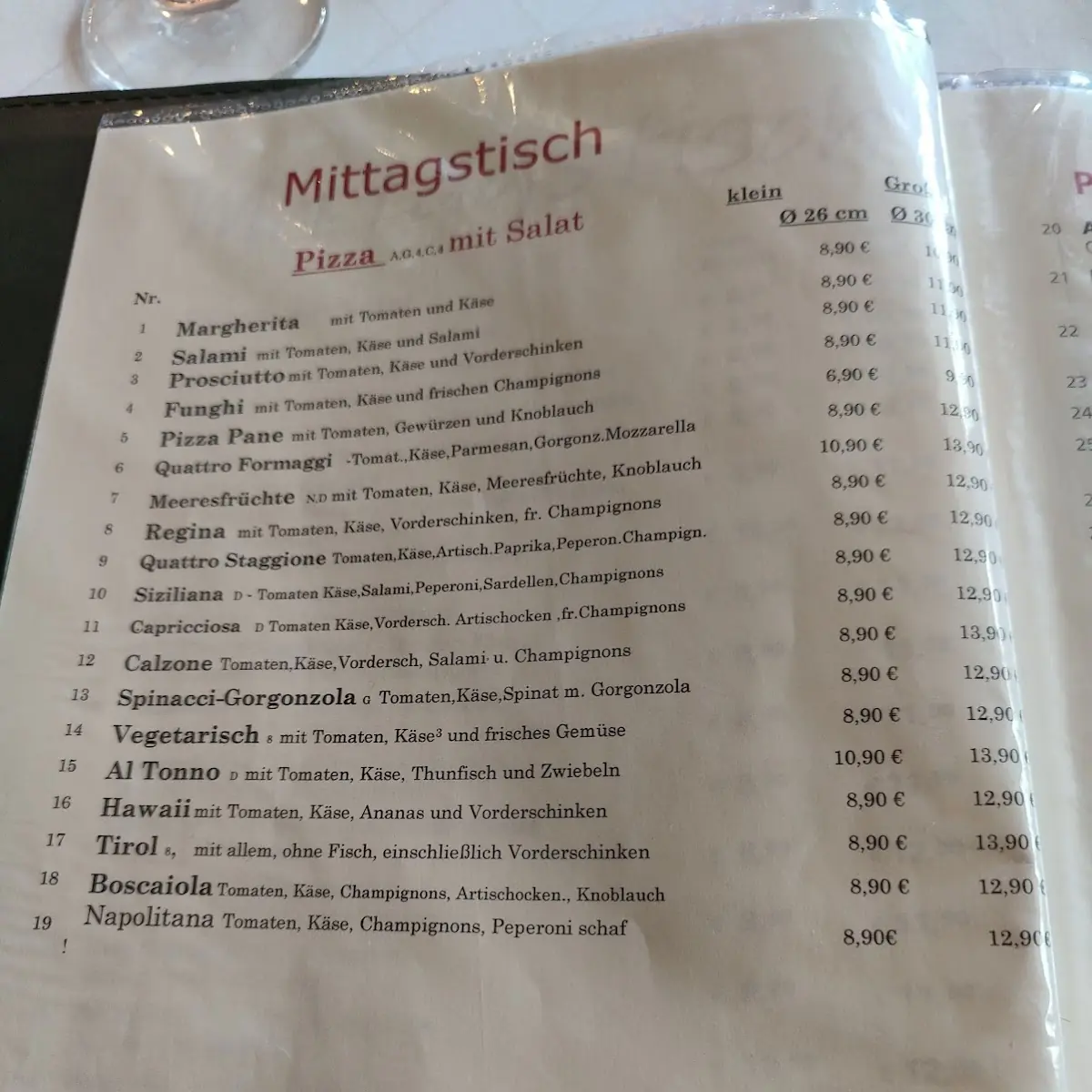 Speisekarte photo 3