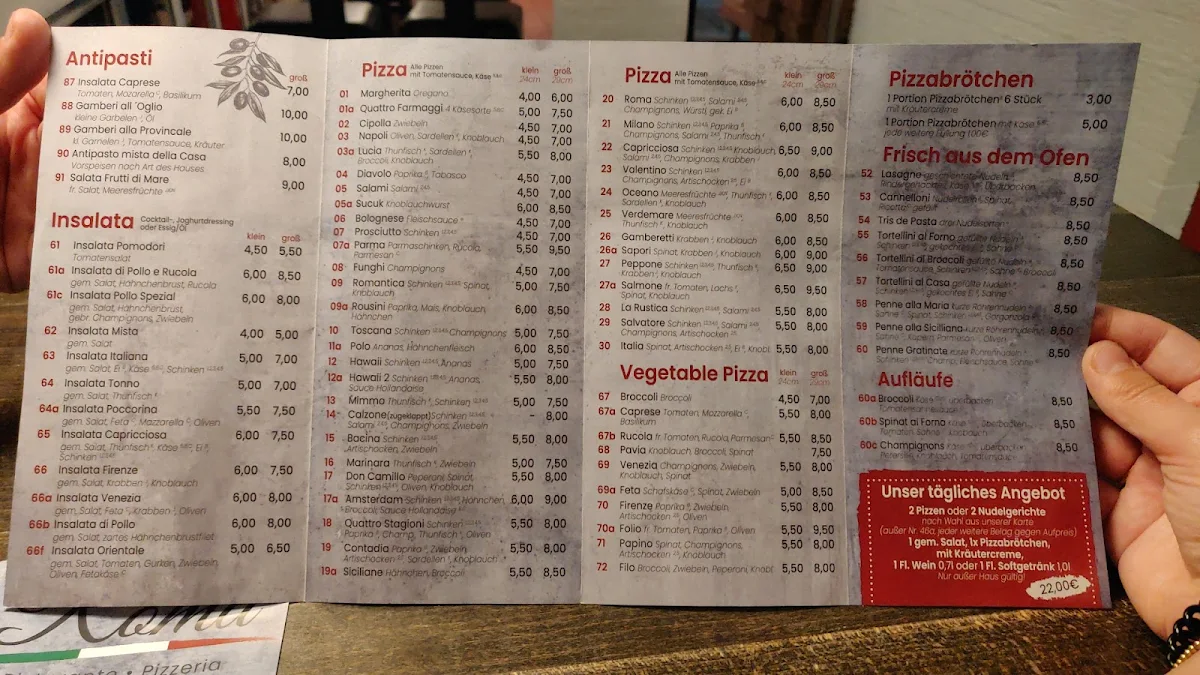 Speisekarte photo 2