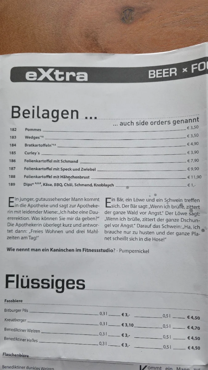 Speisekarte photo 1