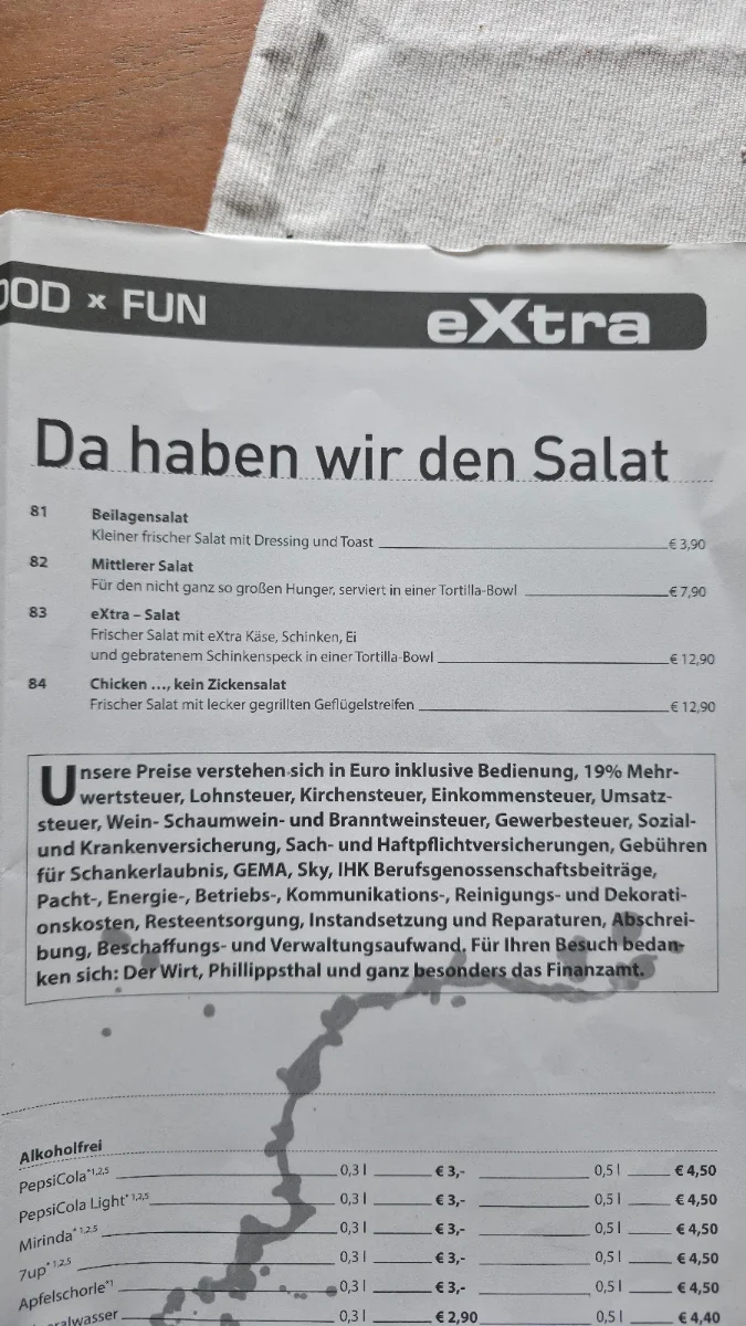 Speisekarte photo 2