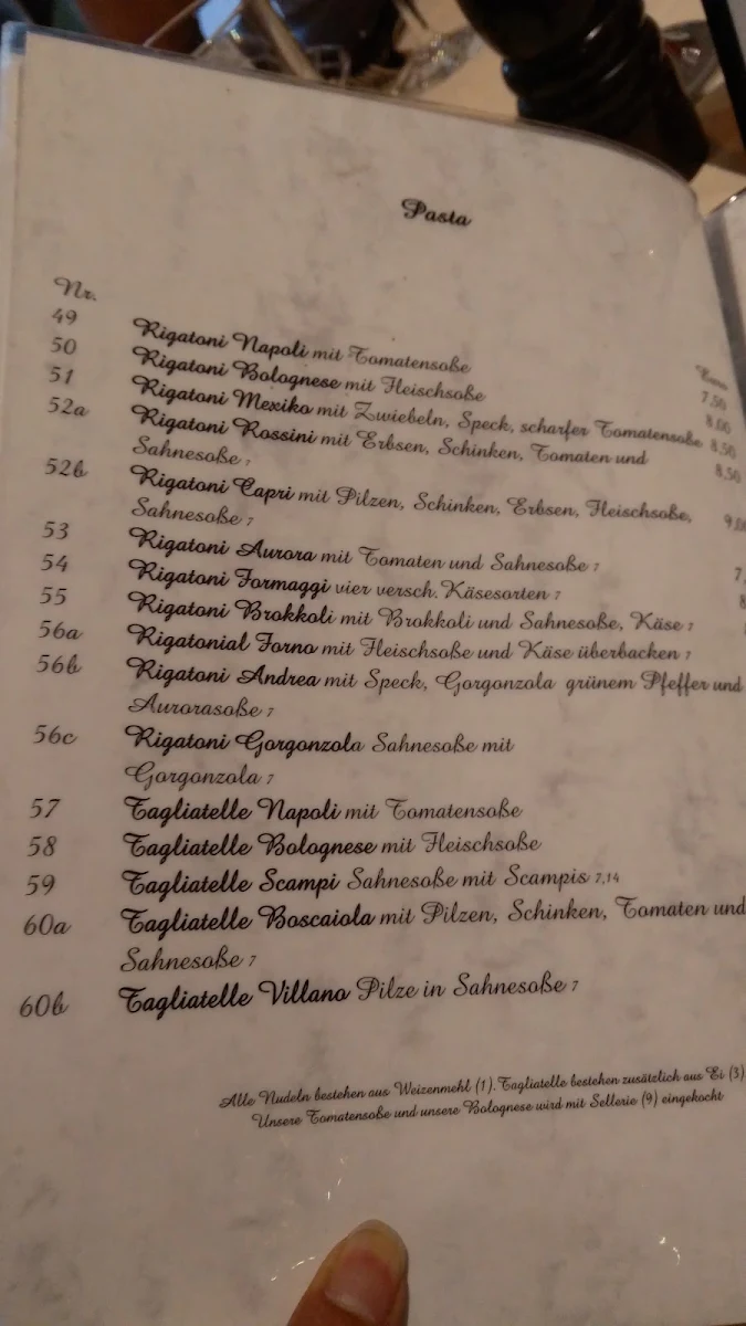 Speisekarte photo 3