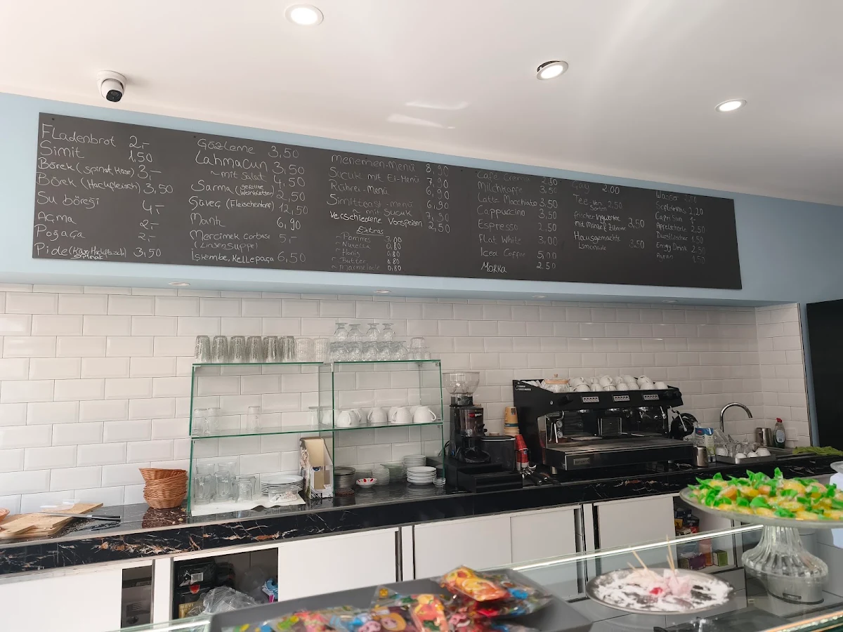 Speisekarte, Café Kildis