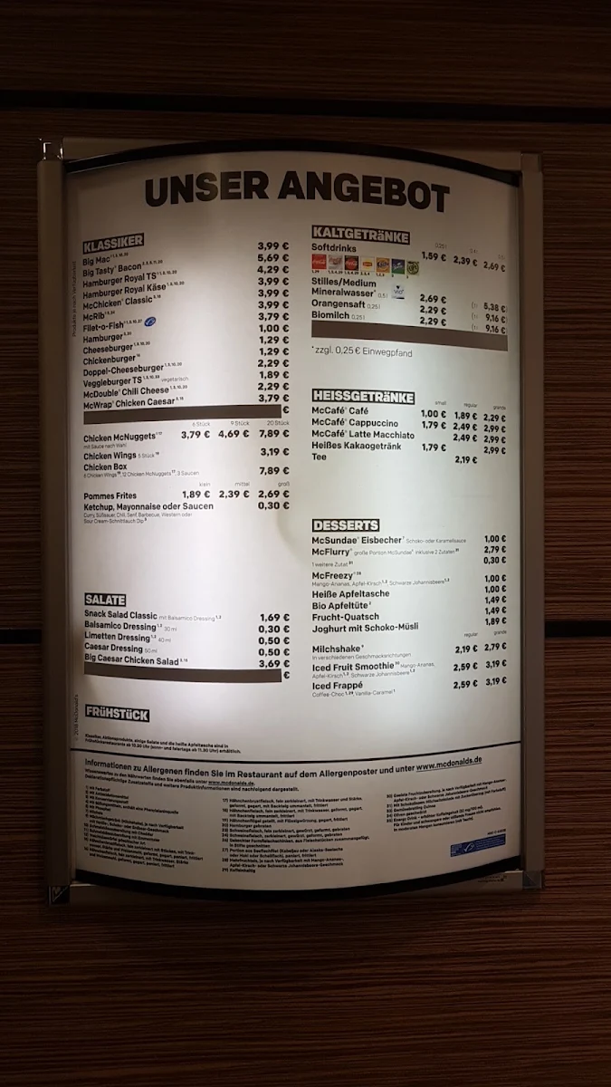 Speisekarte photo 2