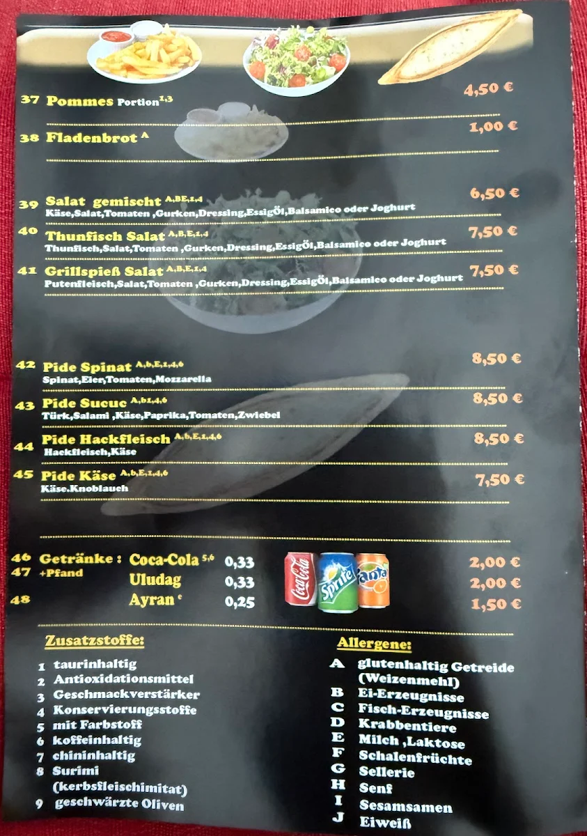 Speisekarte photo 3