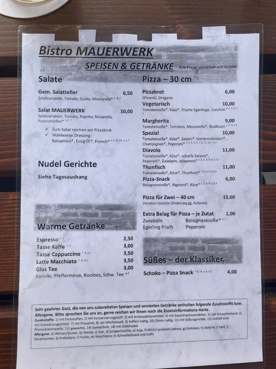 Speisekarte photo 3