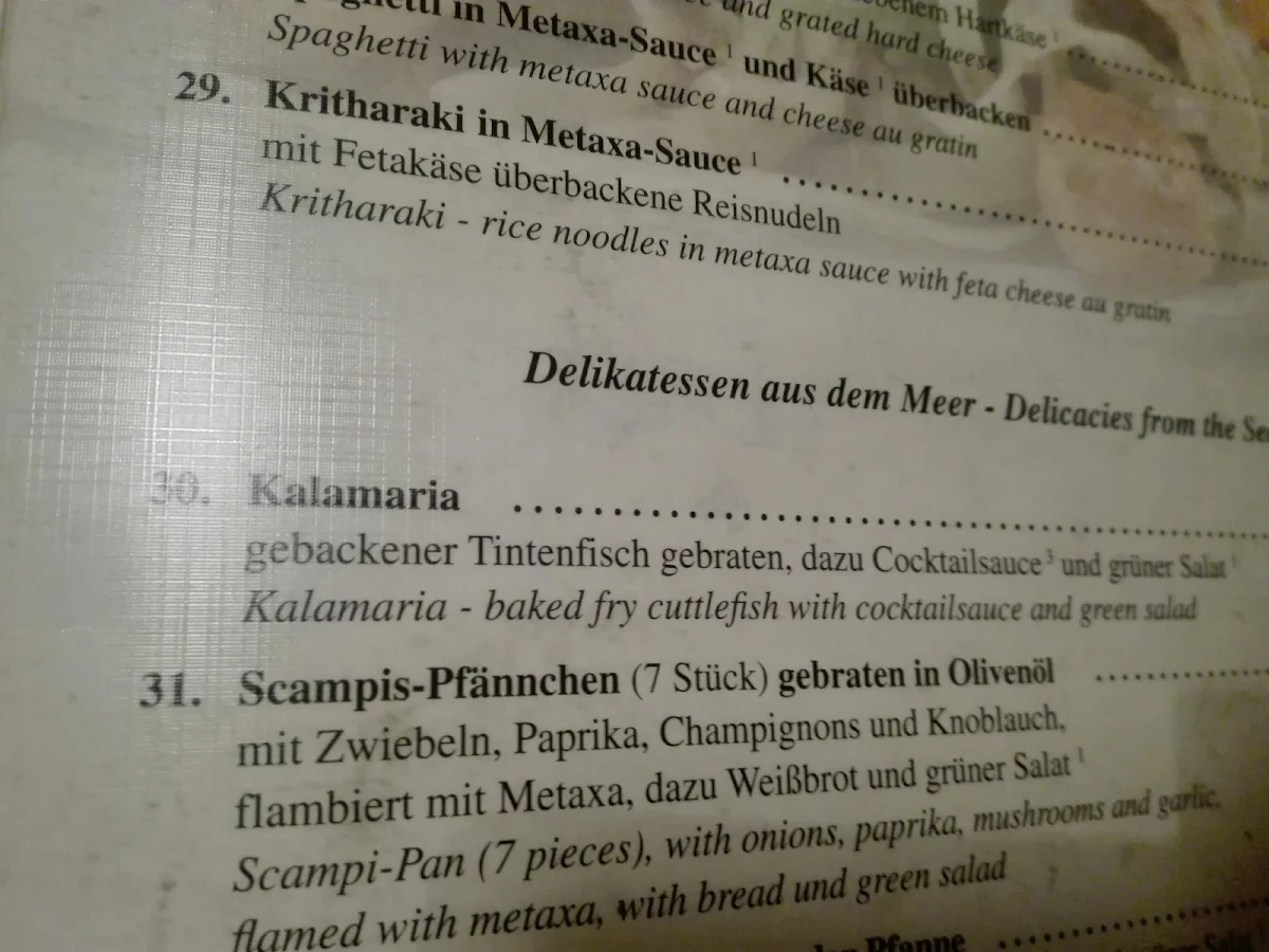 Speisekarte photo 4