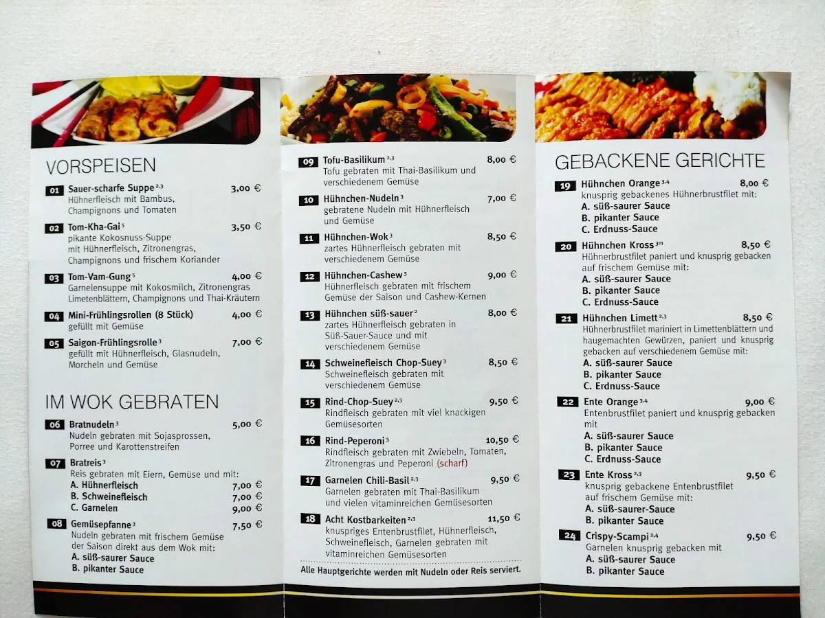 Speisekarte photo 1