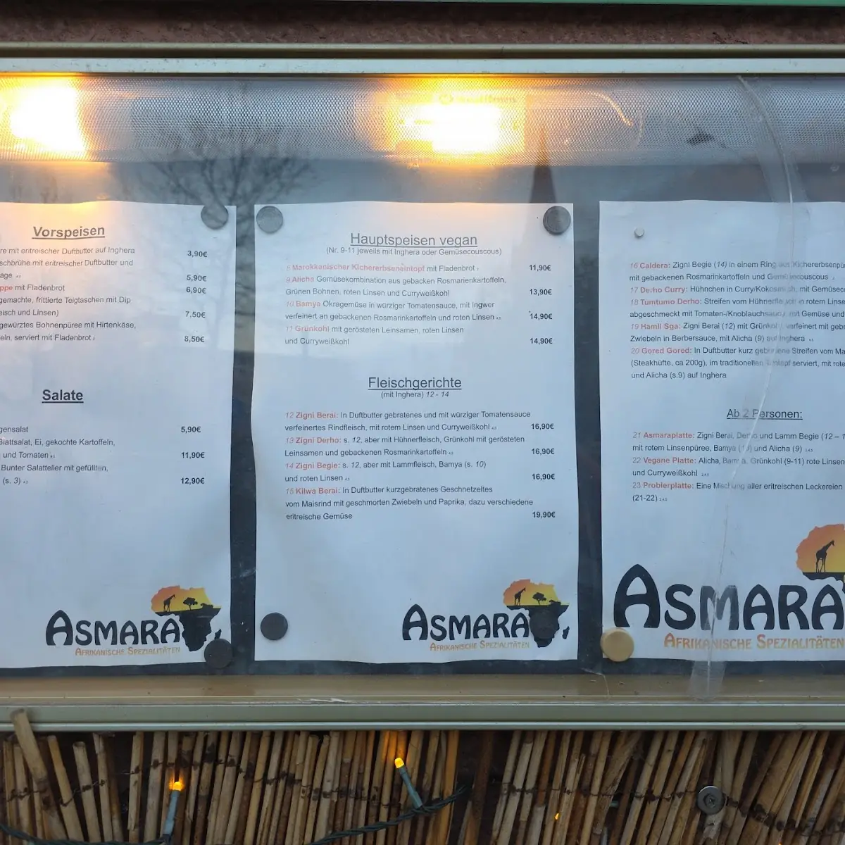 Speisekarte photo 1