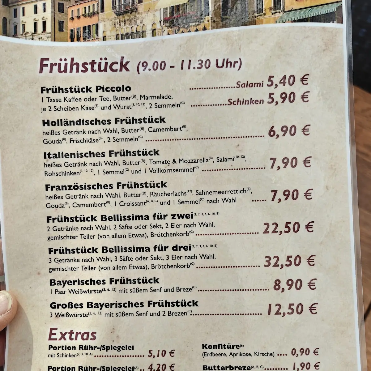 Speisekarte photo 1