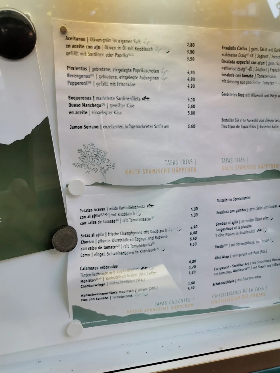 Speisekarte photo 1
