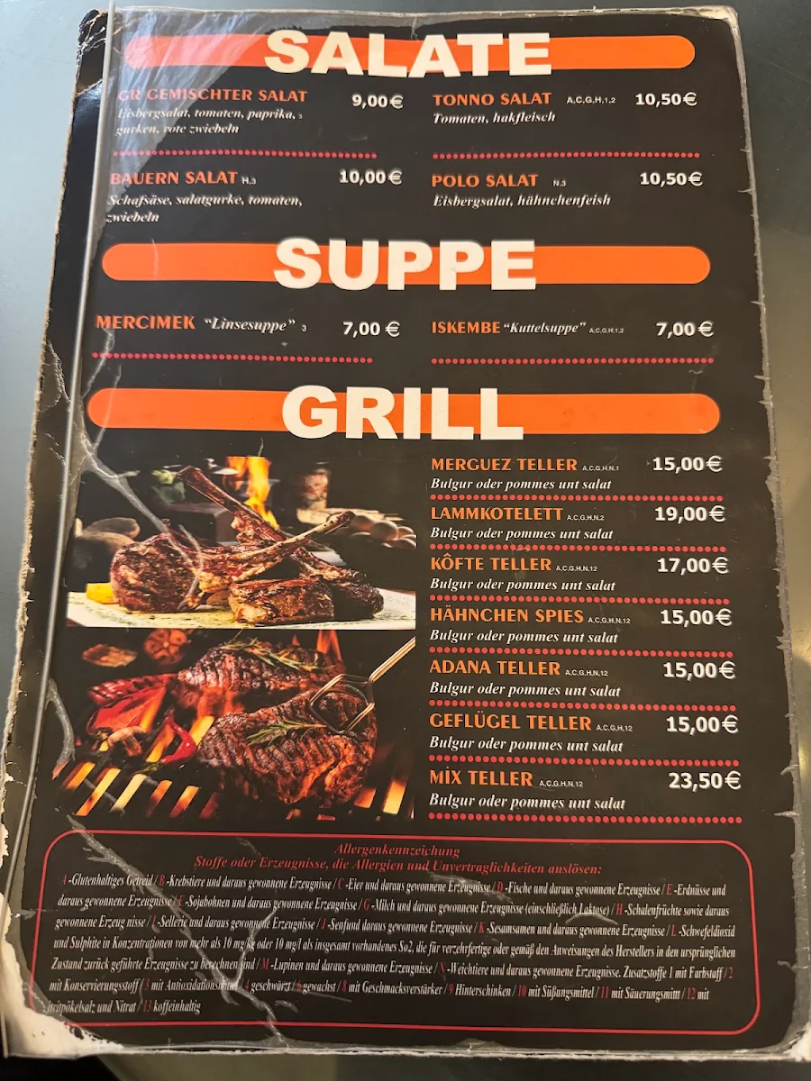 Speisekarte photo 1