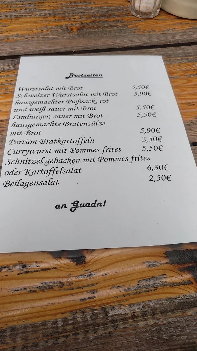 Speisekarte photo 1