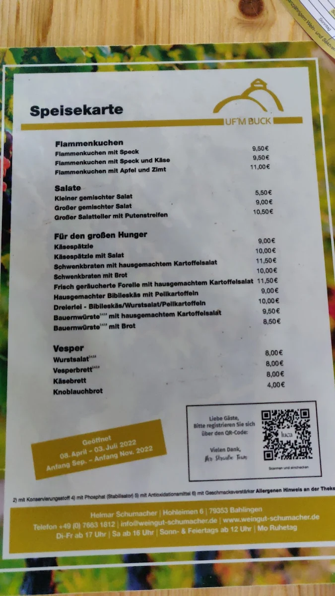 Speisekarte photo 6